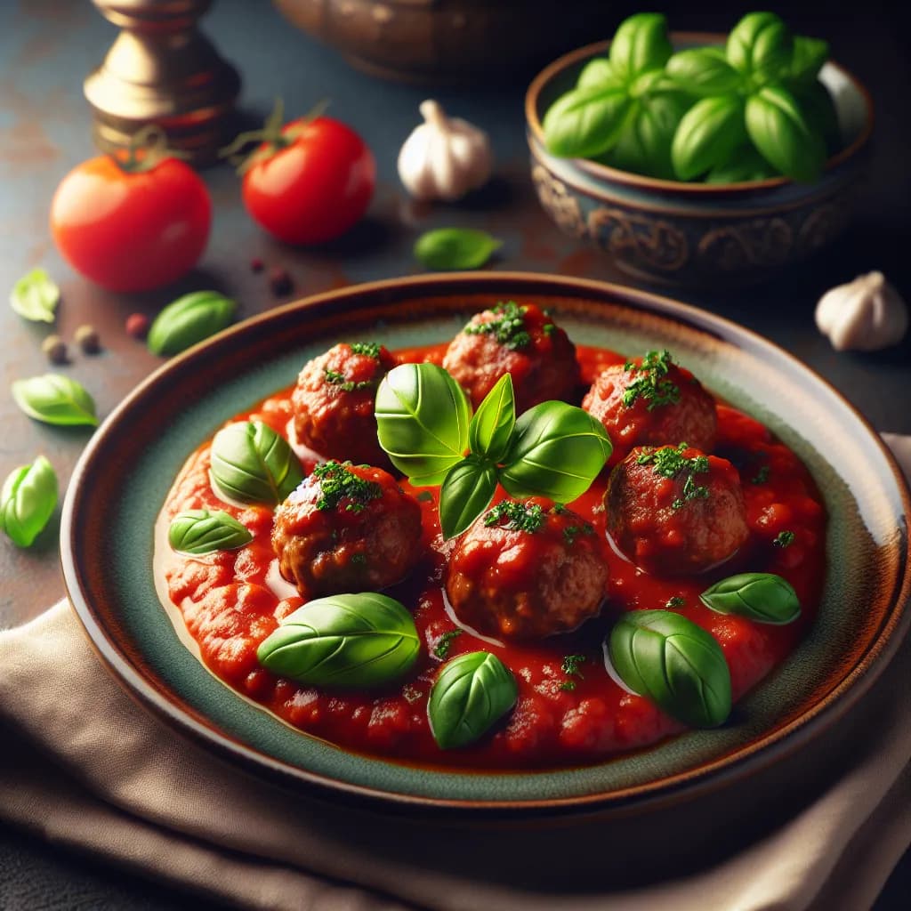 Boulettes de Viande à la Tomate