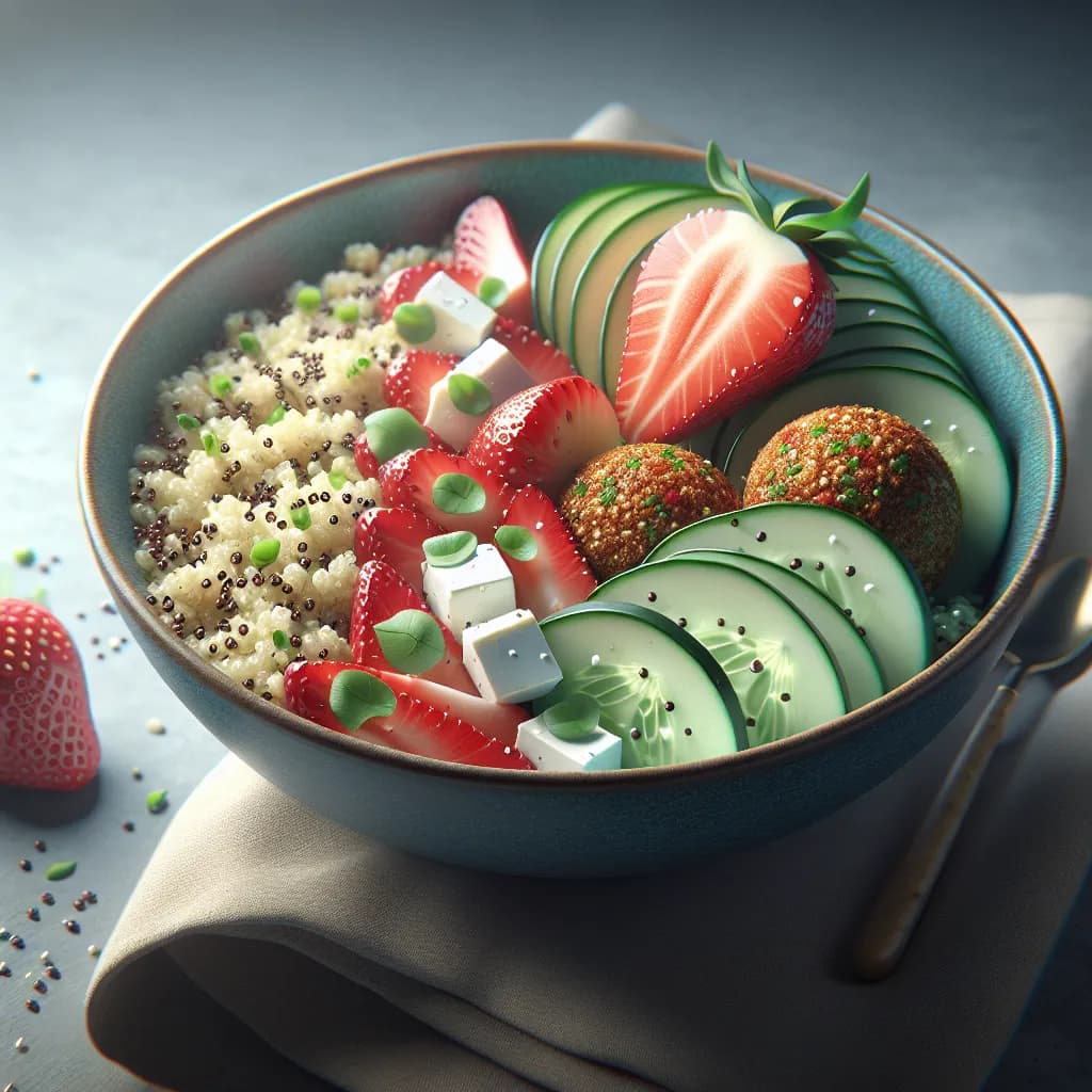 Bowl de Quinoa et Falafel