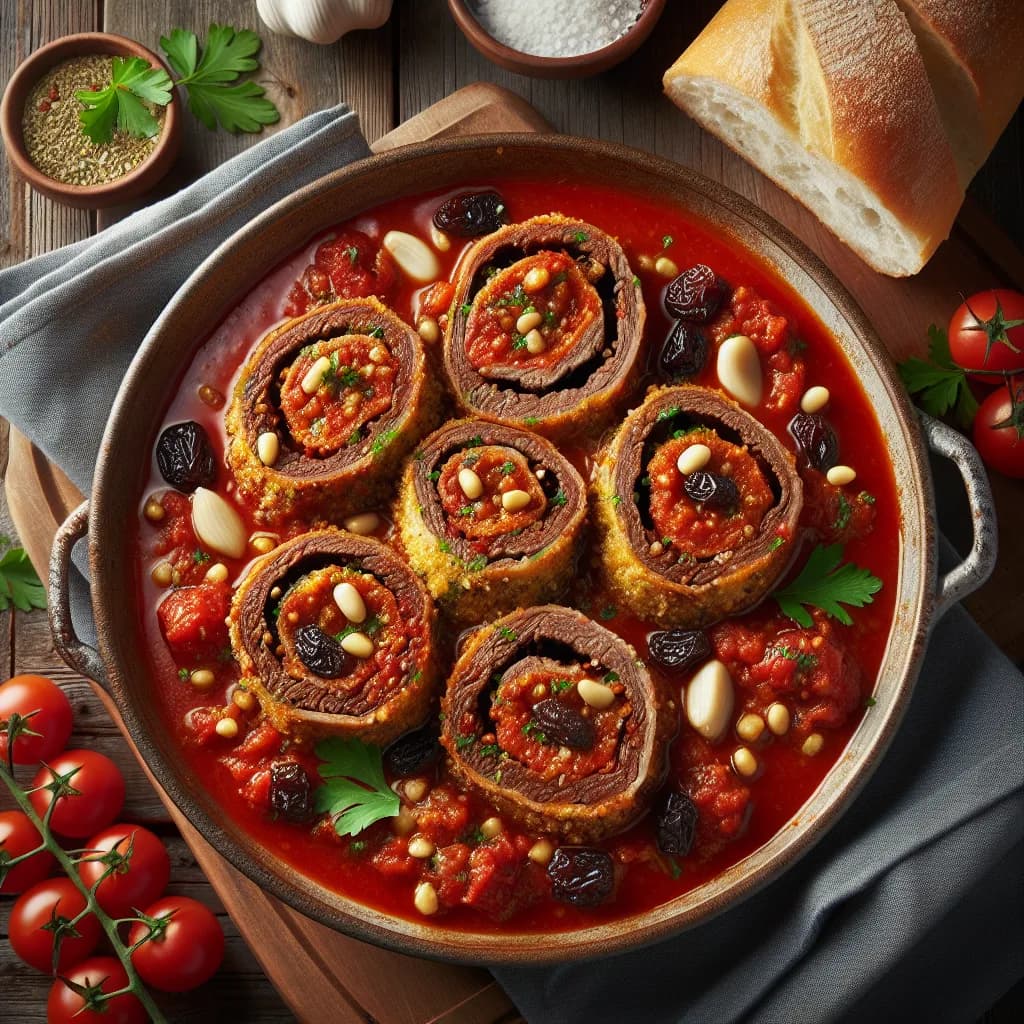 Braciole Napoletane al Sugo