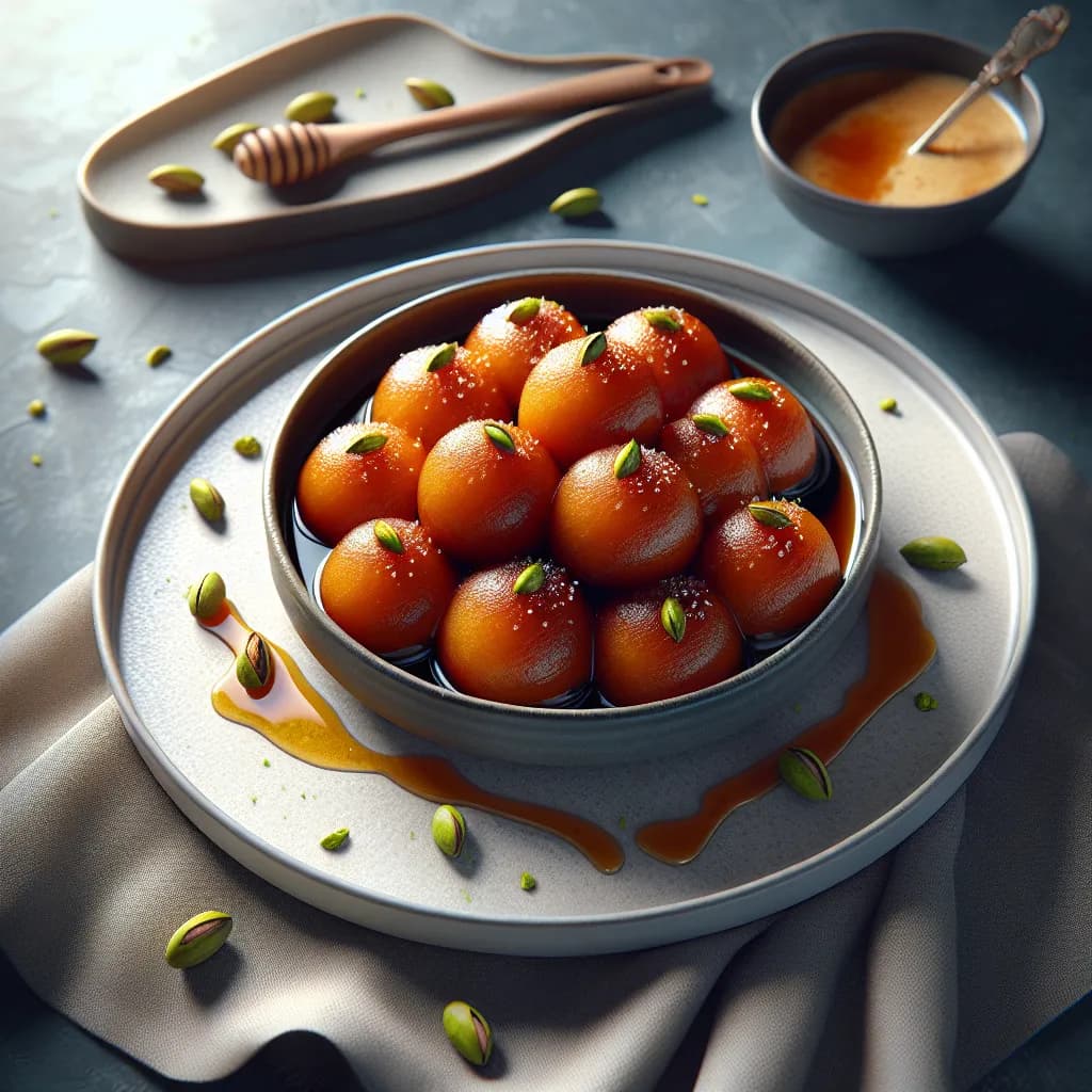 Bread Gulab Jamun