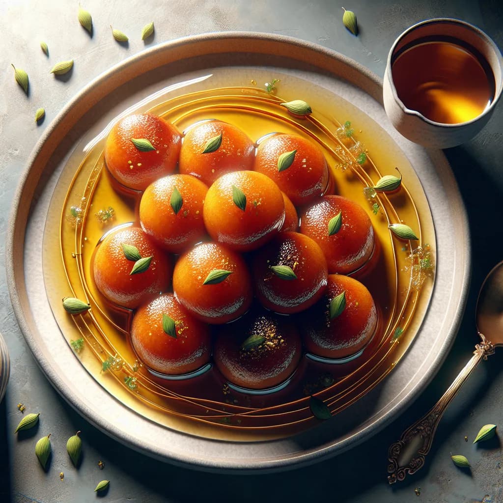 Bread Gulab Jamun