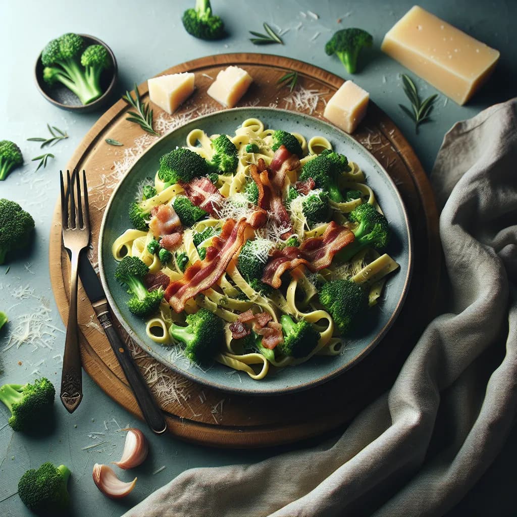 Broccoli Bacon Pasta
