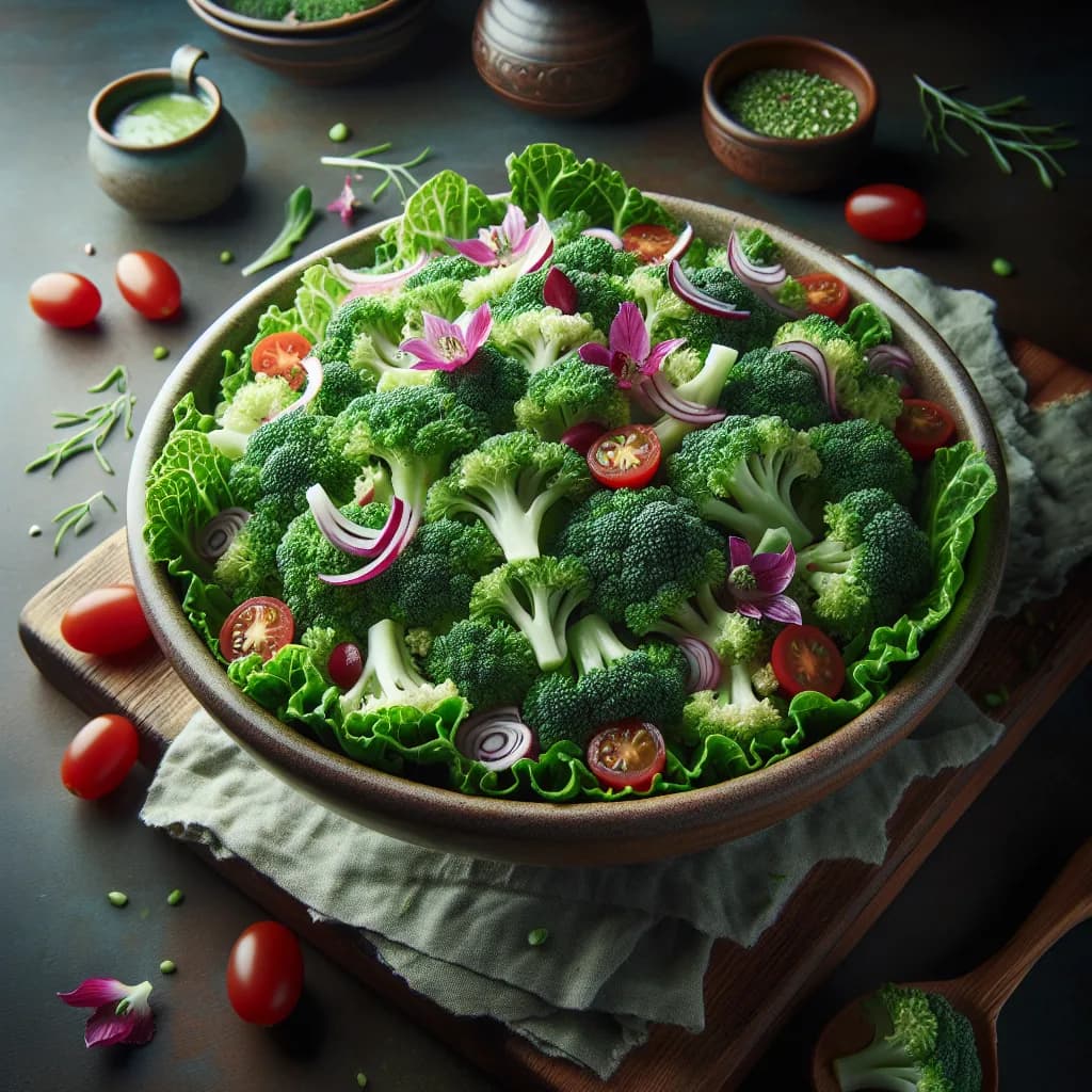 Broccoli Flower Salad