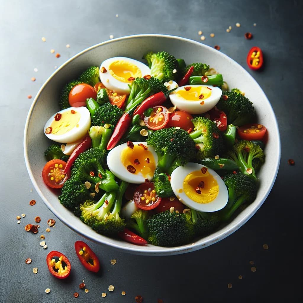 Broccoli and Egg Stir-Fry
