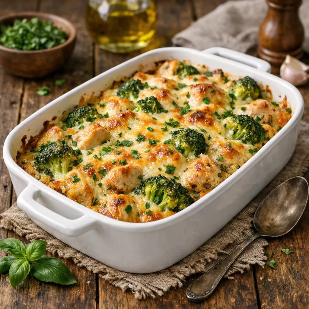 Brokkoli-Käse-Auflauf (Low Carb)