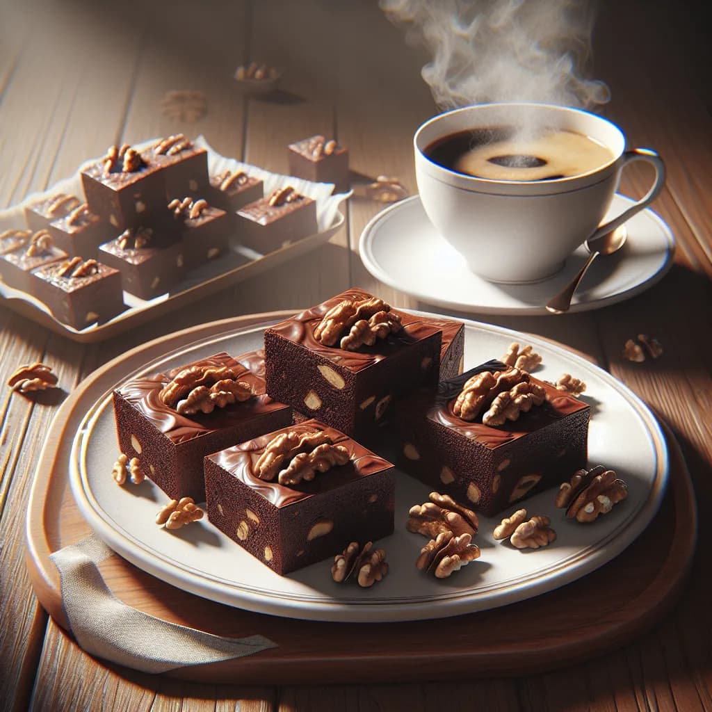 Brownies au Chocolat et Noix