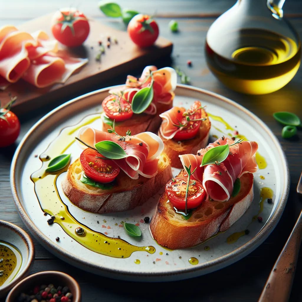 Bruschetta al Prosciutto Crudo