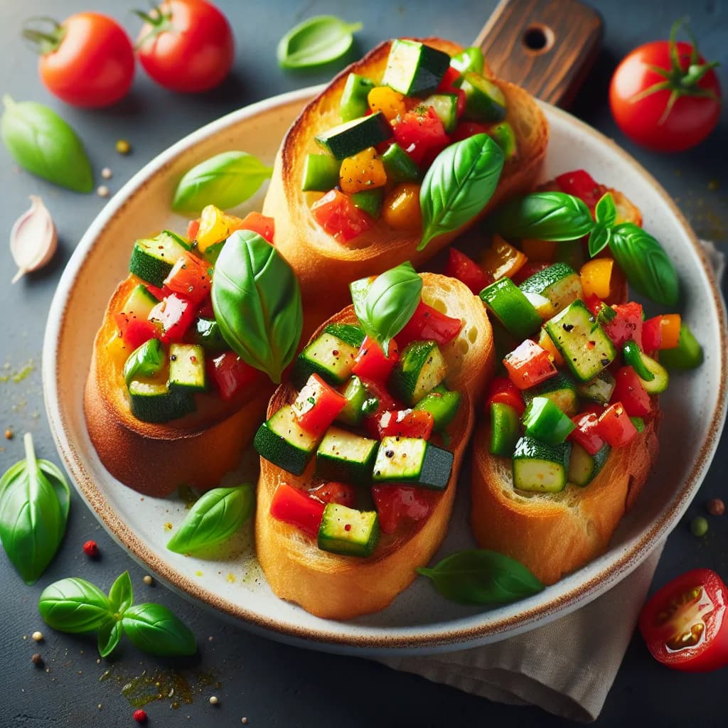Bruschetta alle Verdure Miste
