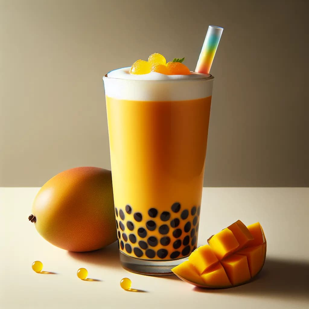 Bubble Tea al Mango Classico