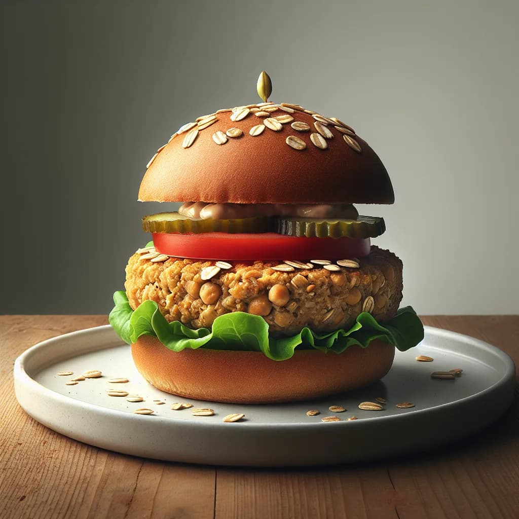 Burger di Ceci e Avena