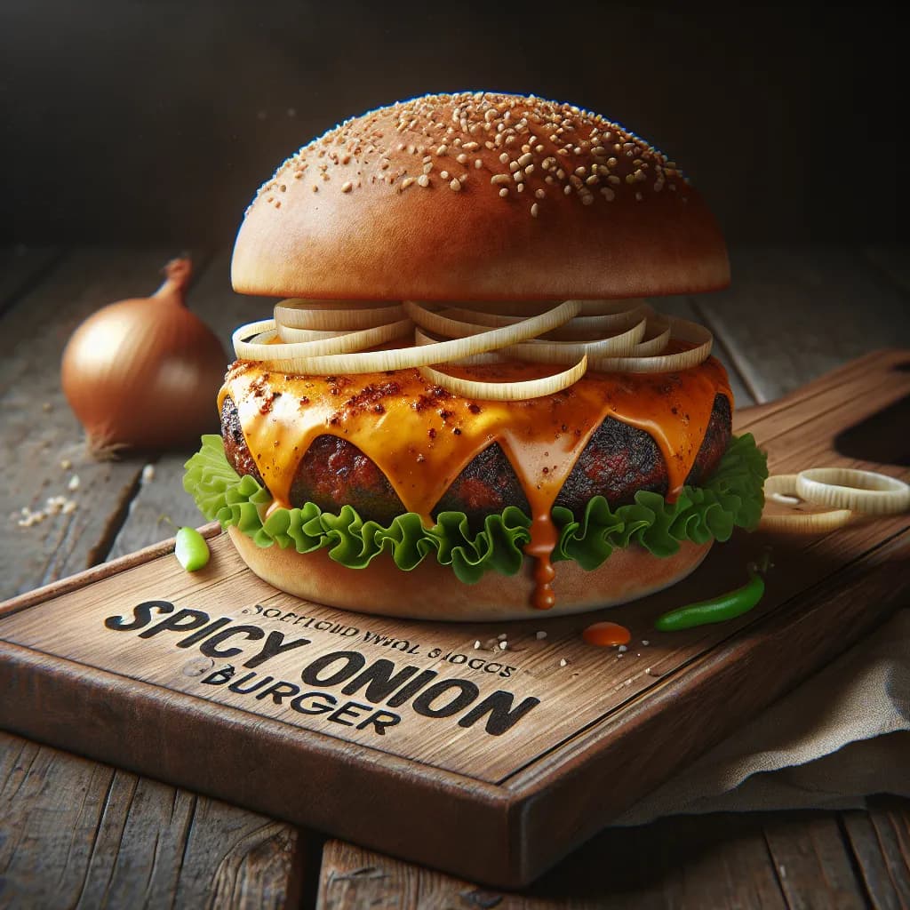 Burger di Cipolle Piccanti