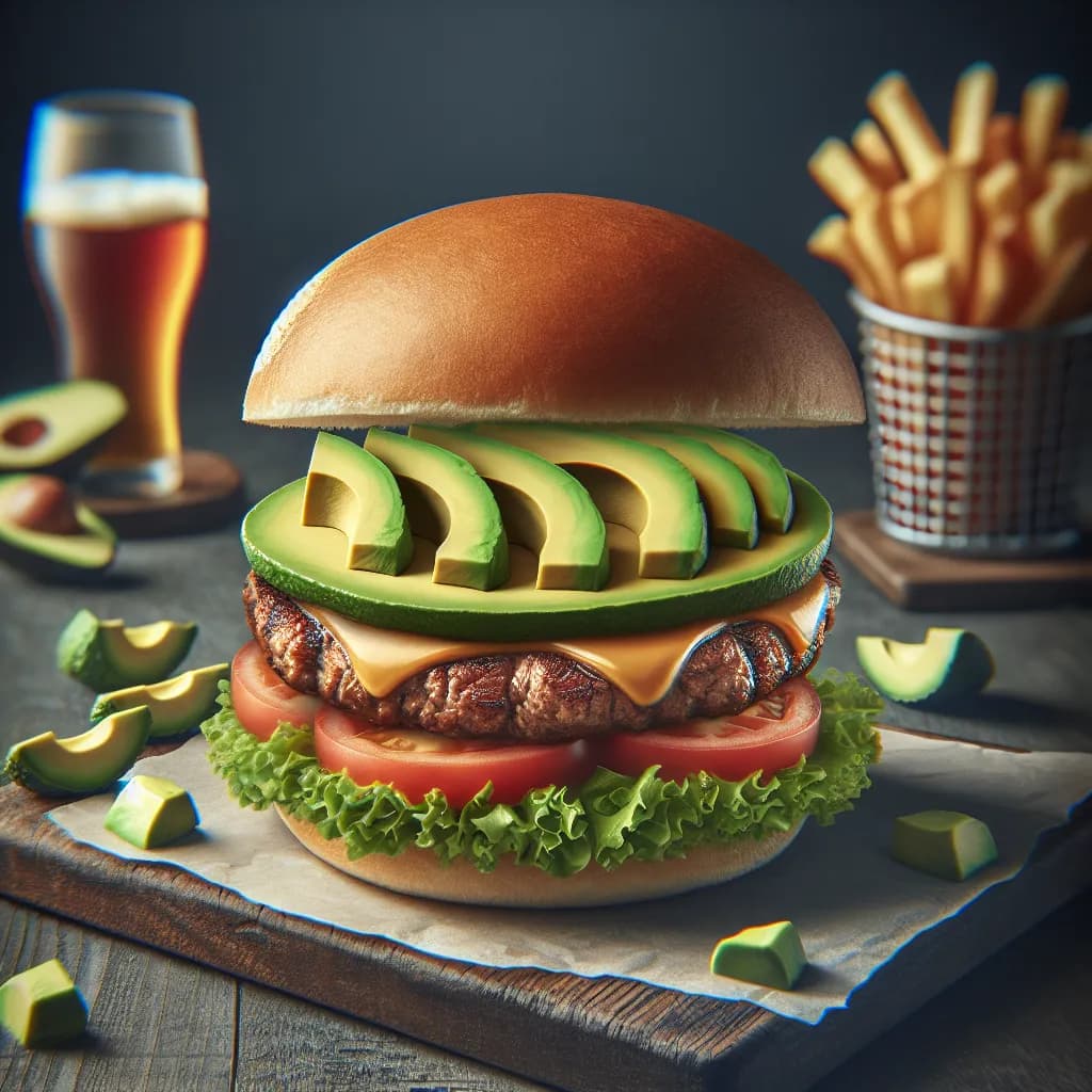 Burger di Manzo con Avocado