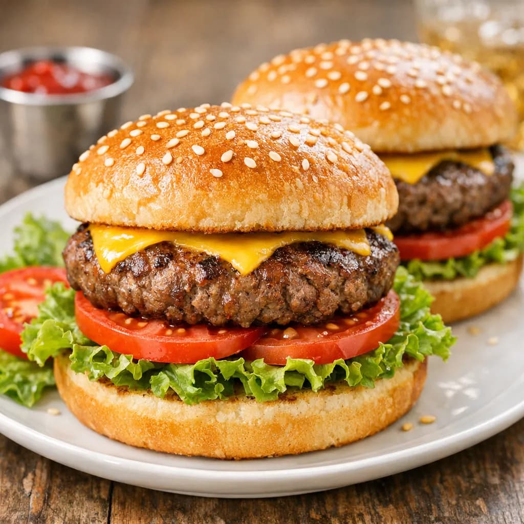 Burgers de bœuf classiques