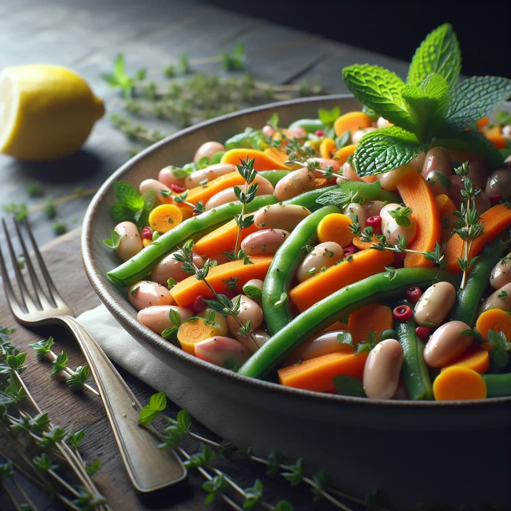 Butter Bean and Carrot Salad