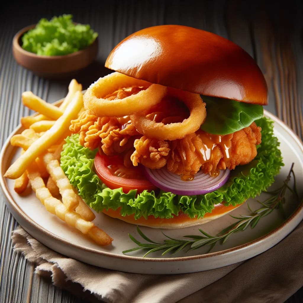 Buttermilk Fried Chicken Burger