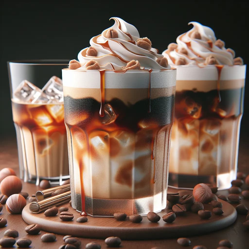 Café Helado con Crema Batida