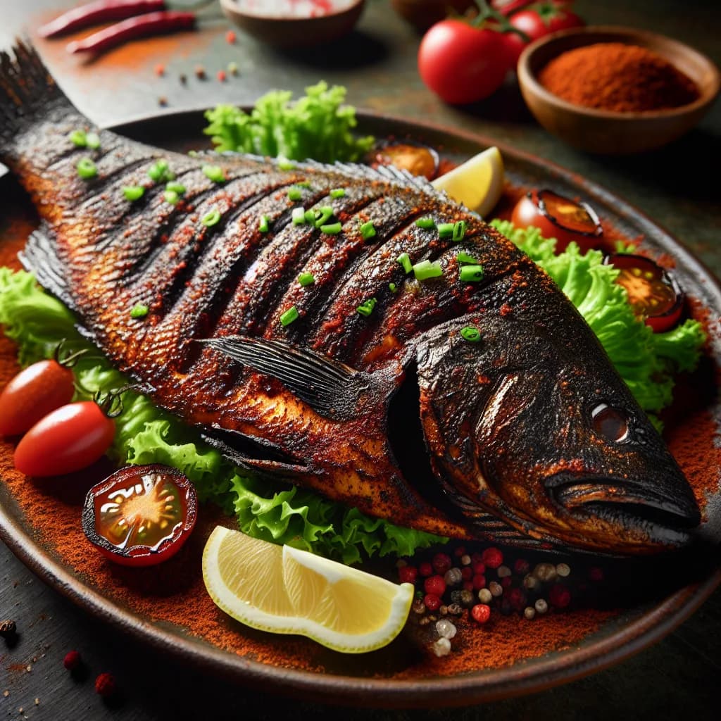 Cajun Blackened Fish