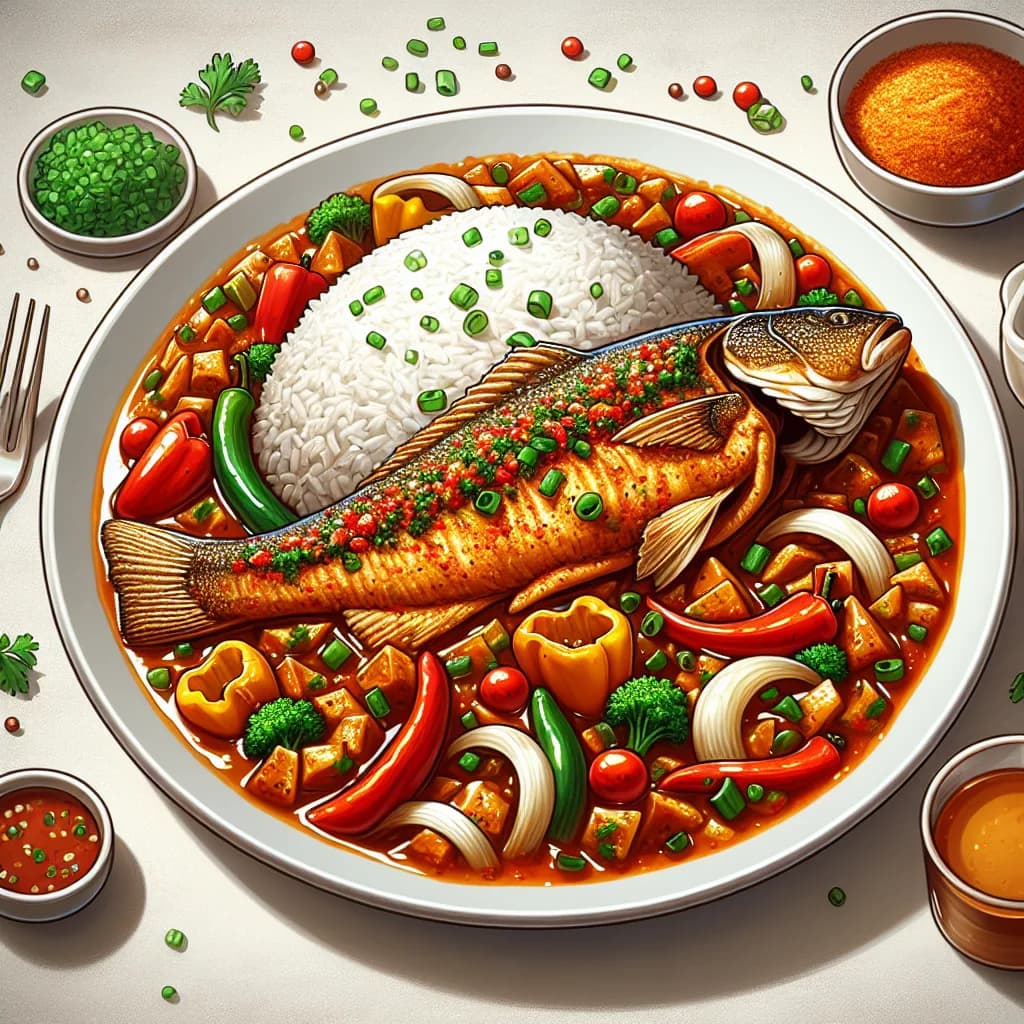 Cajun Catfish Courtbouillon