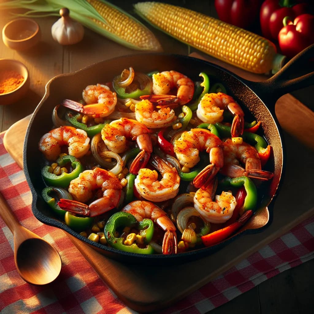 Cajun Shrimp Skillet