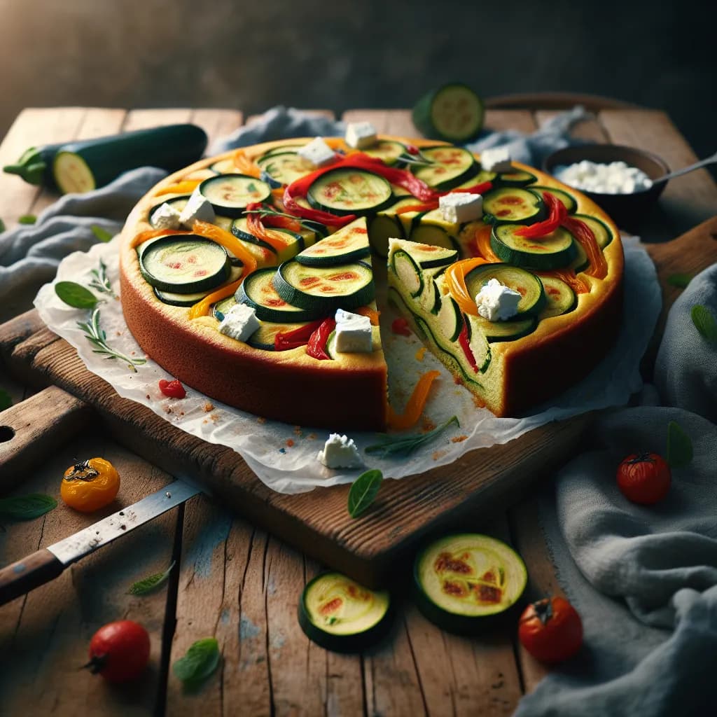 Cake Salé aux Légumes d'Été