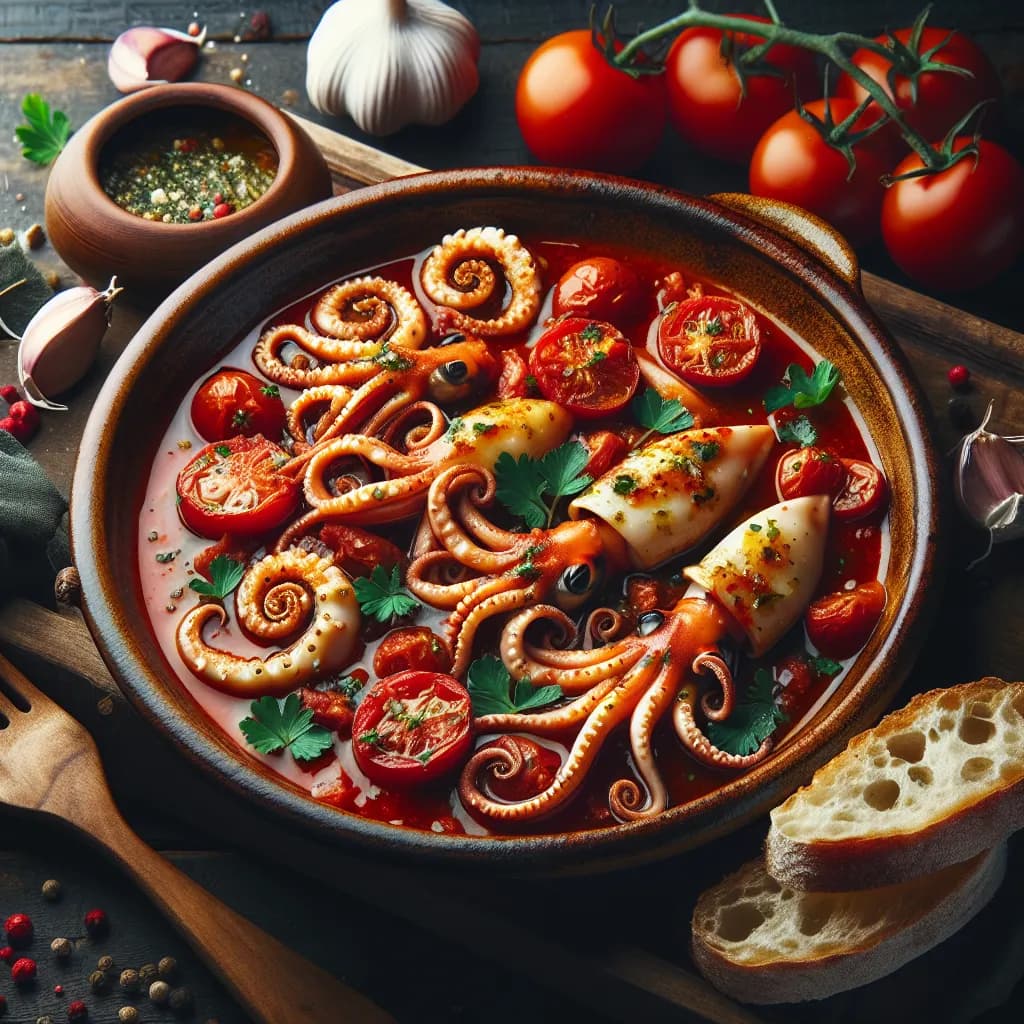 Calamari in Umido