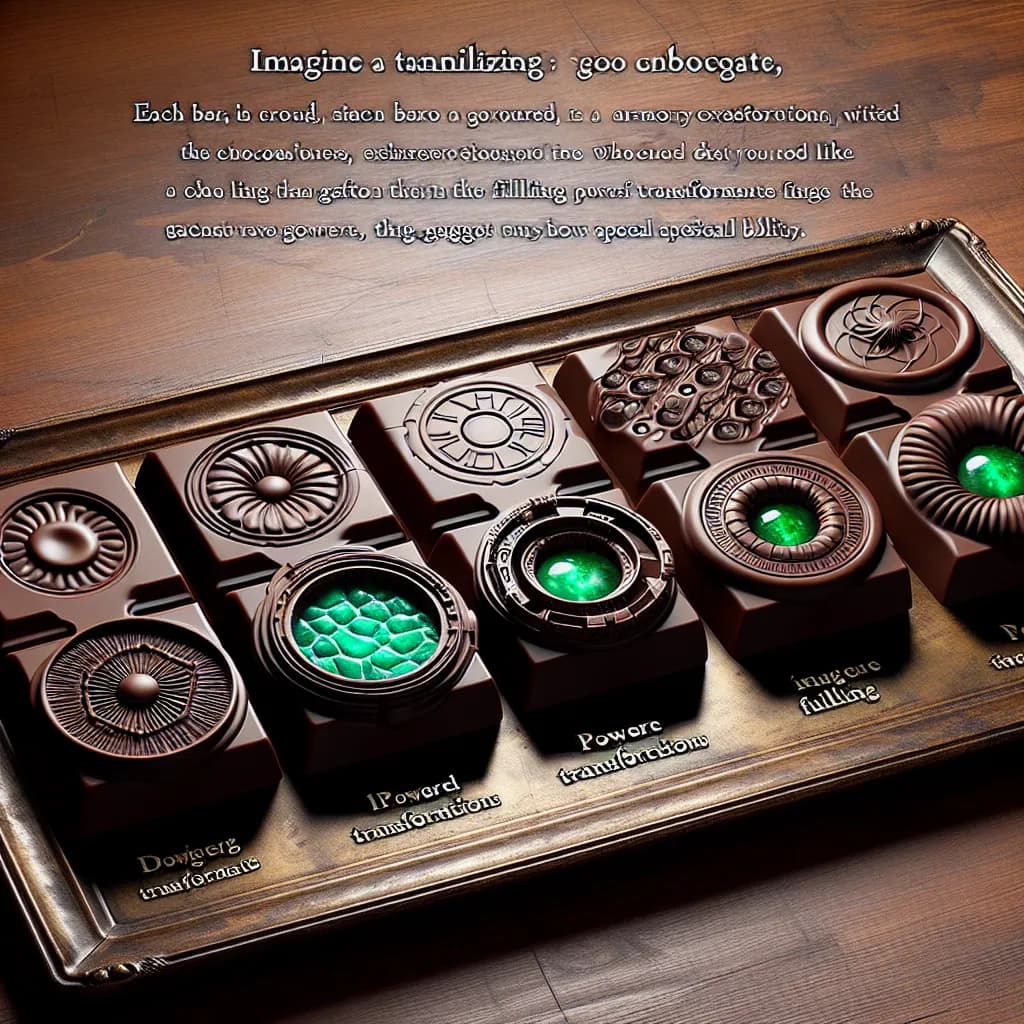 Cannonbolt Reboot Chocolate Bars with Omnitrix Filling