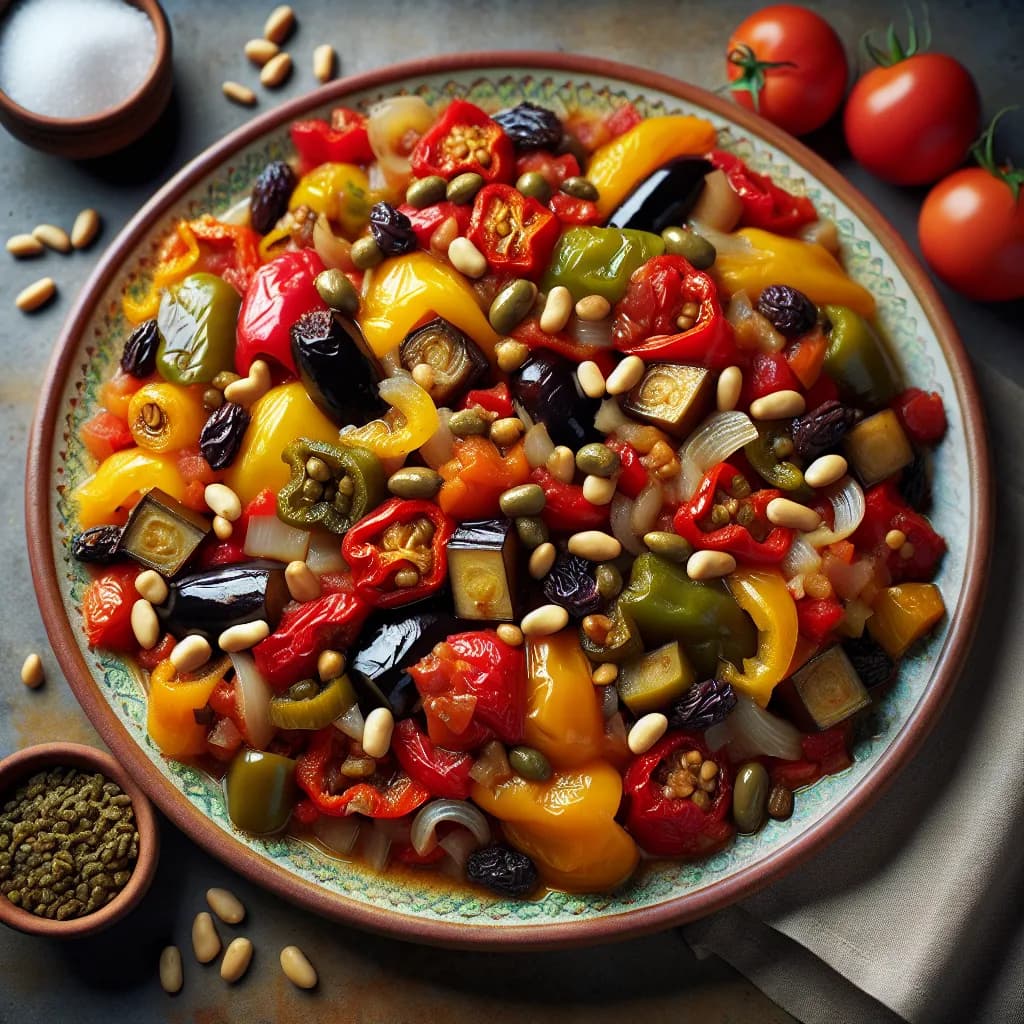 Caponata with Bell Peppers