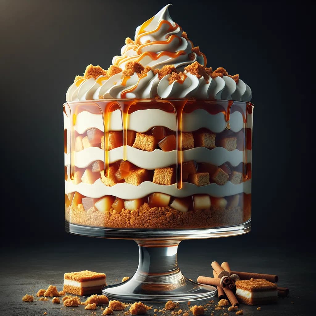 Caramel Apple Trifle
