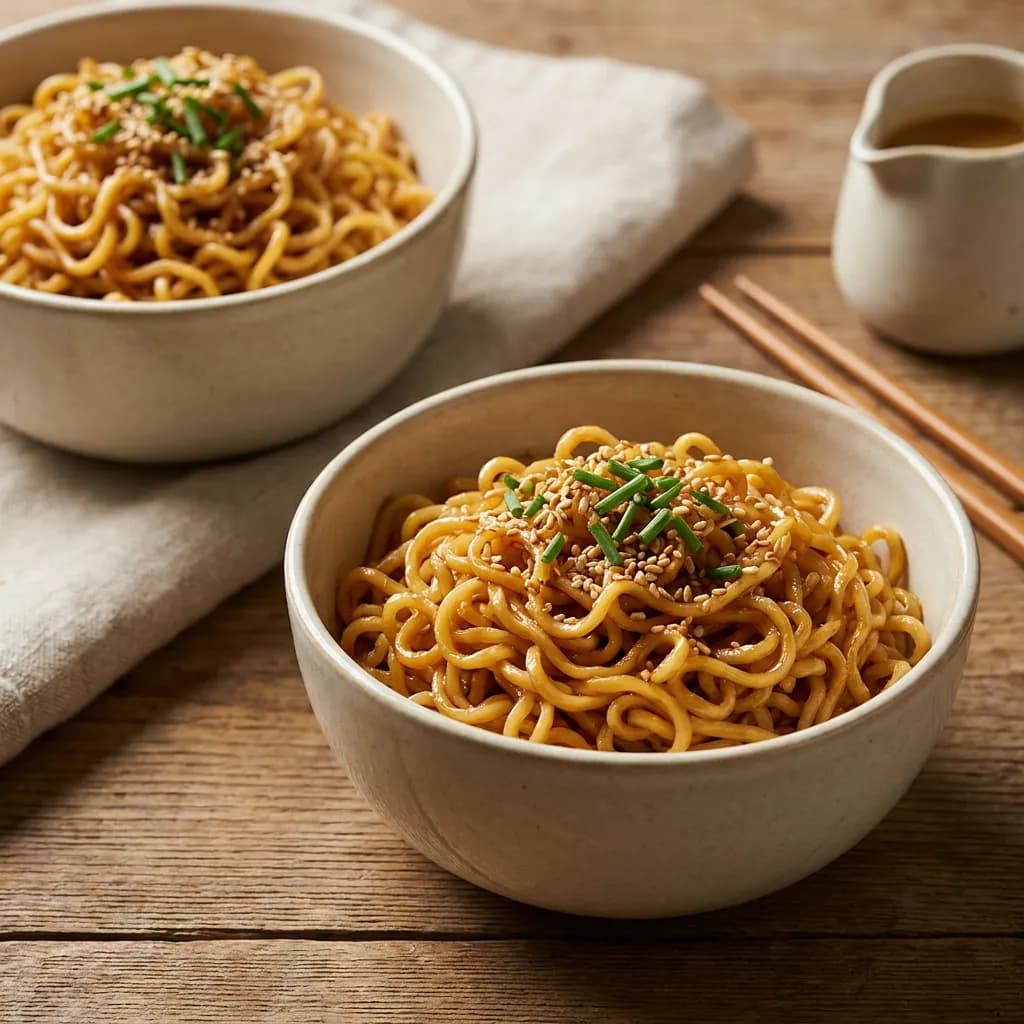 Caramelized Butter Milk Noodles