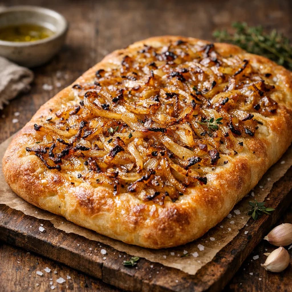 Caramelized Onion Focaccia