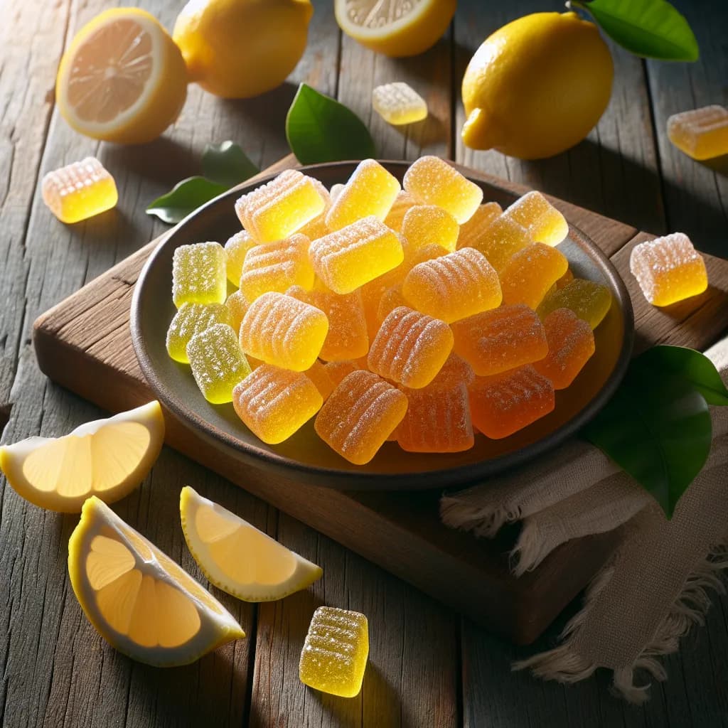 Caramelle Gommose al Limone