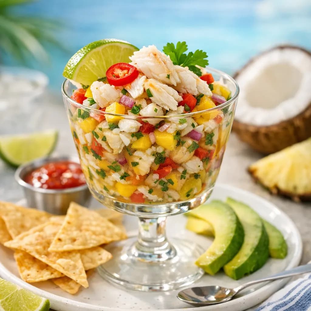 Caribbean Crab Cocktail