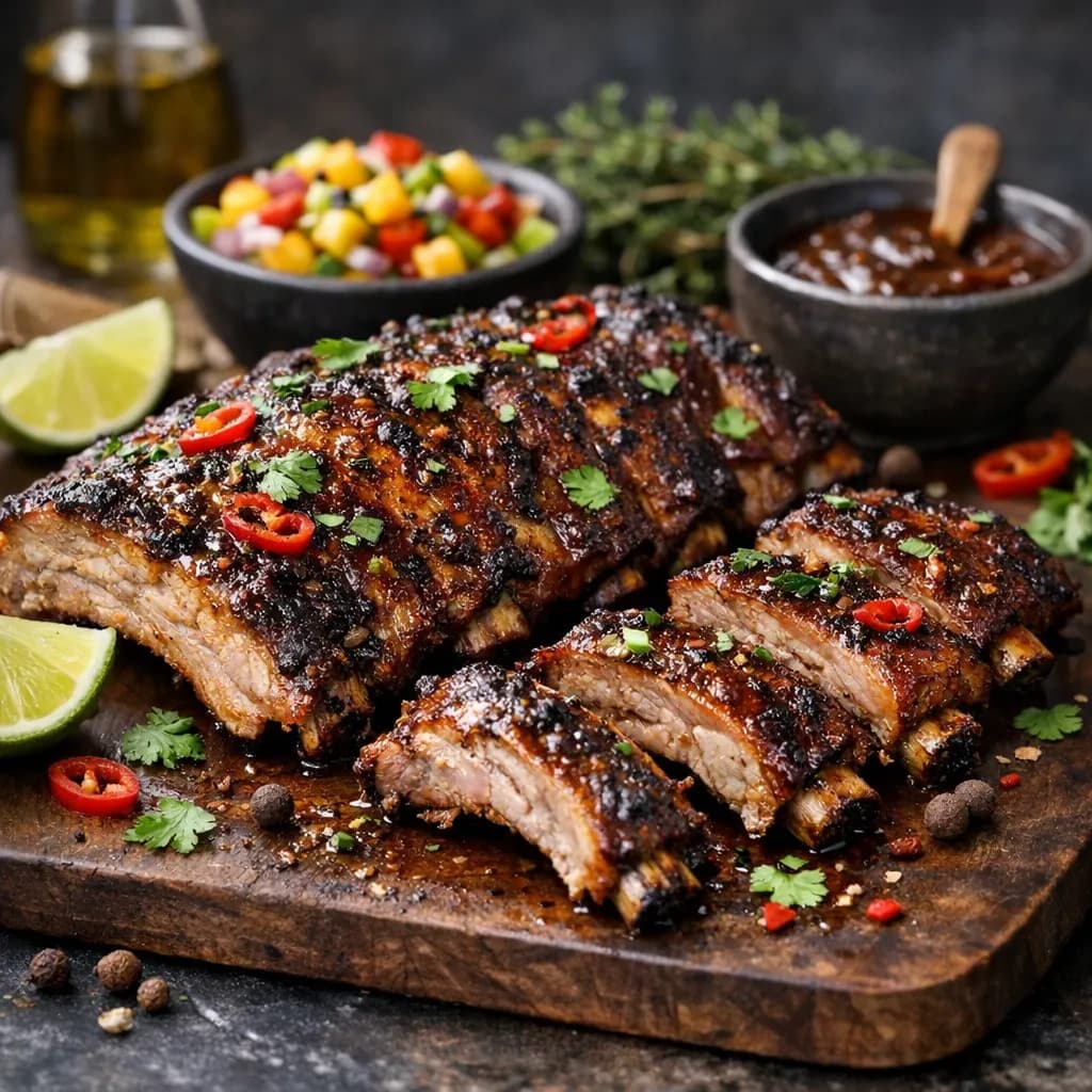 Caribbean Jerk Baby Back Ribs