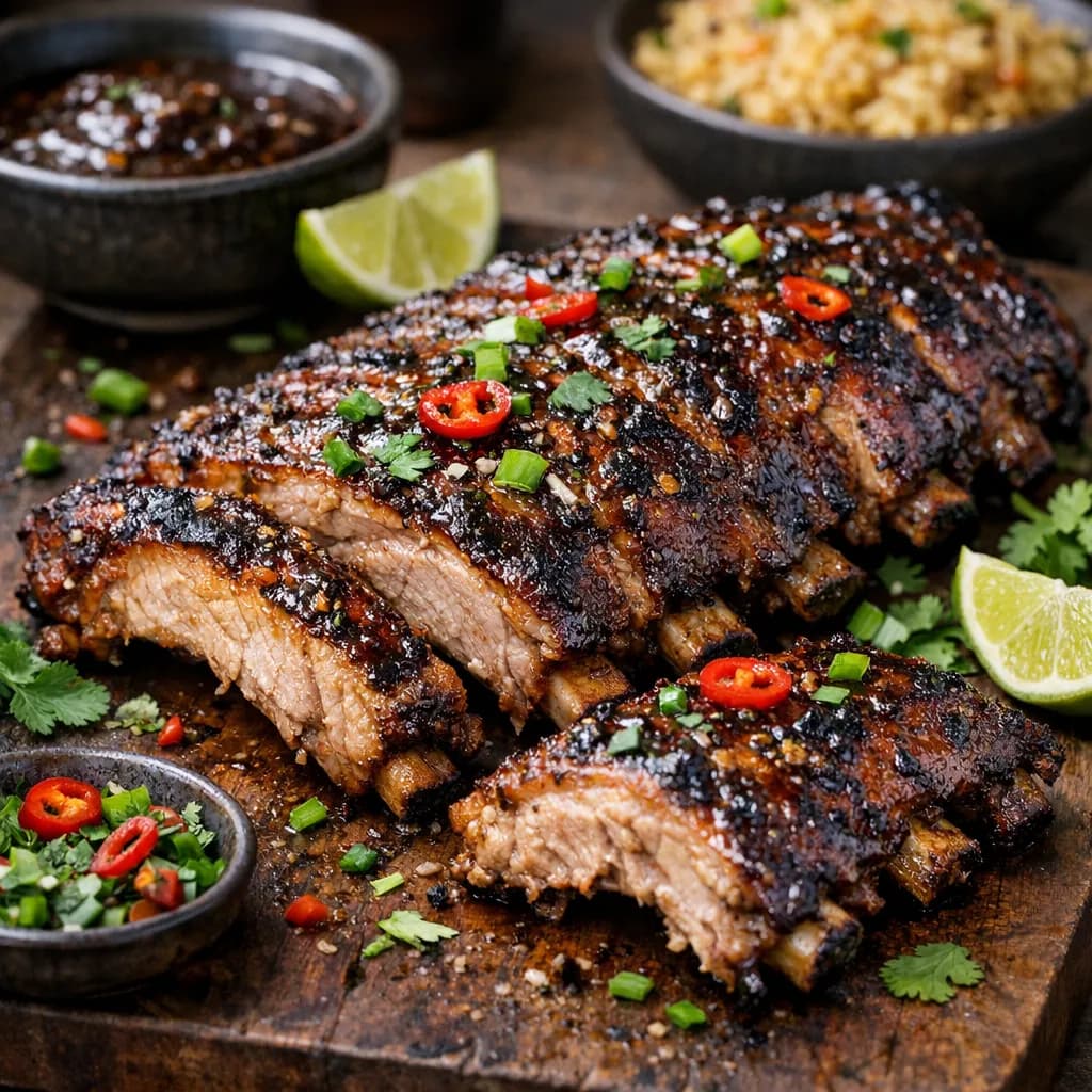 Caribbean Jerk Baby Back Ribs