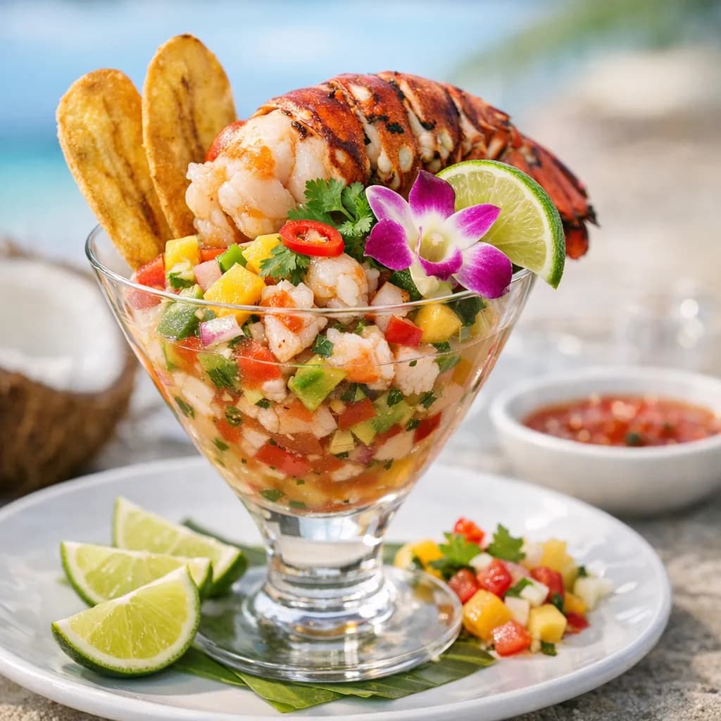 Caribbean Lobster Cocktail