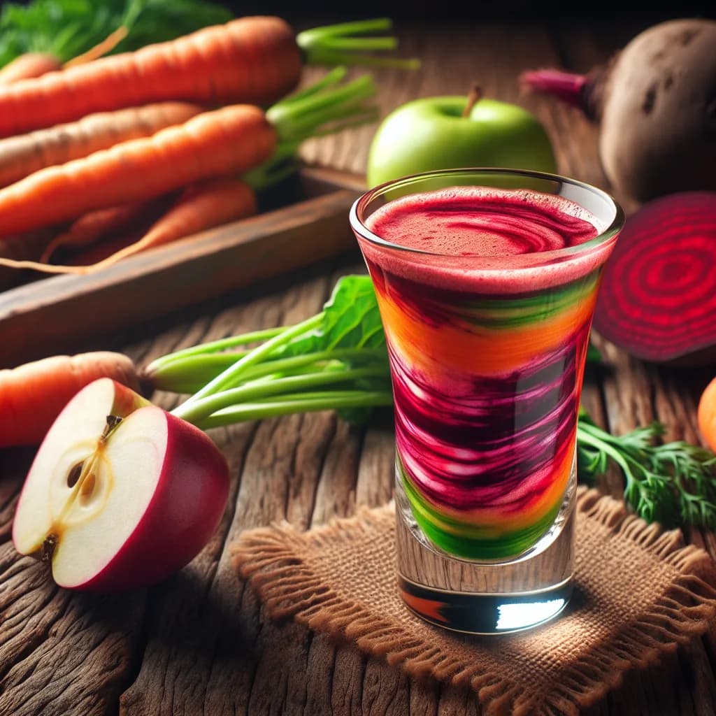 Carrot Apple Beetroot Cleansing Shot