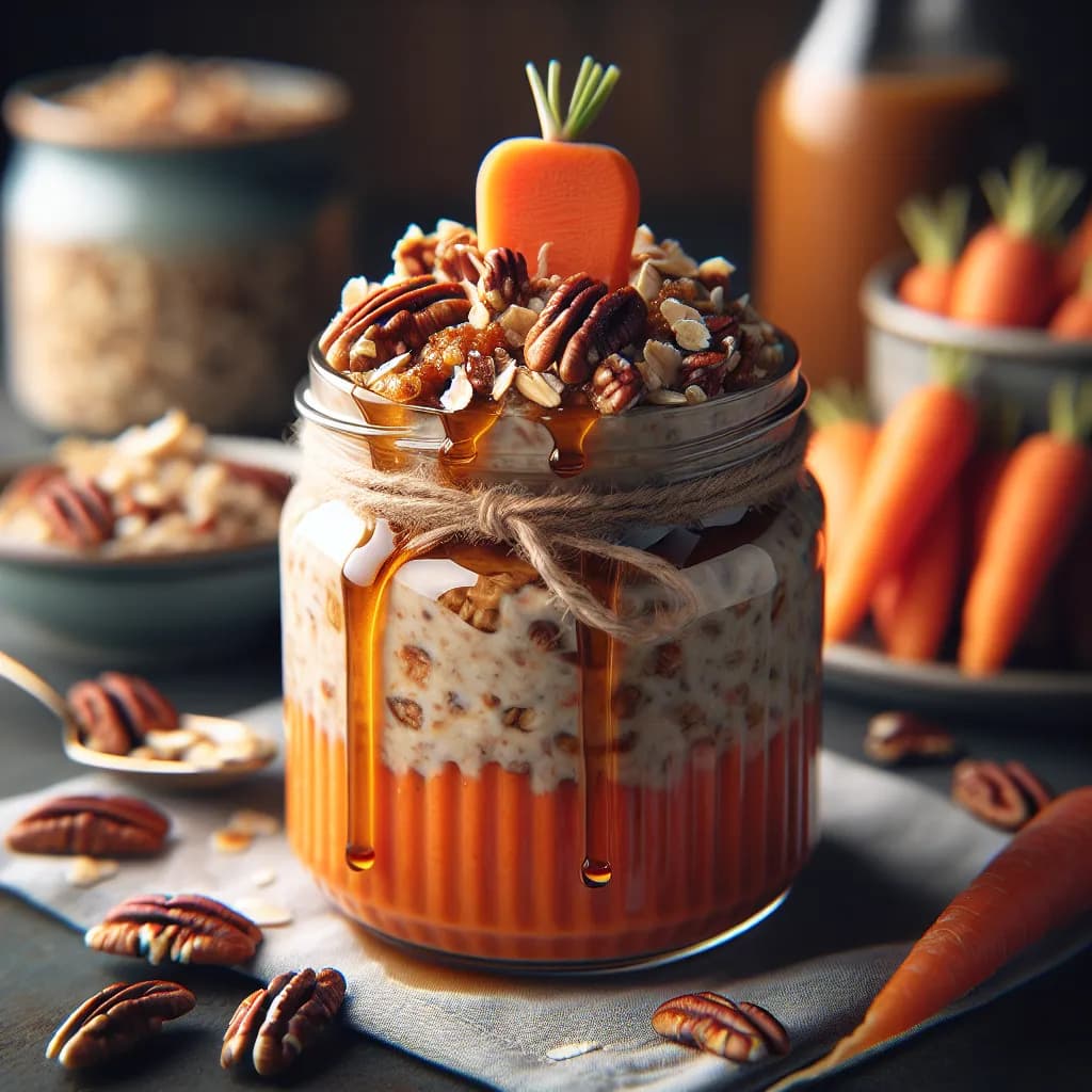 Carrot Cake Overnight Oats