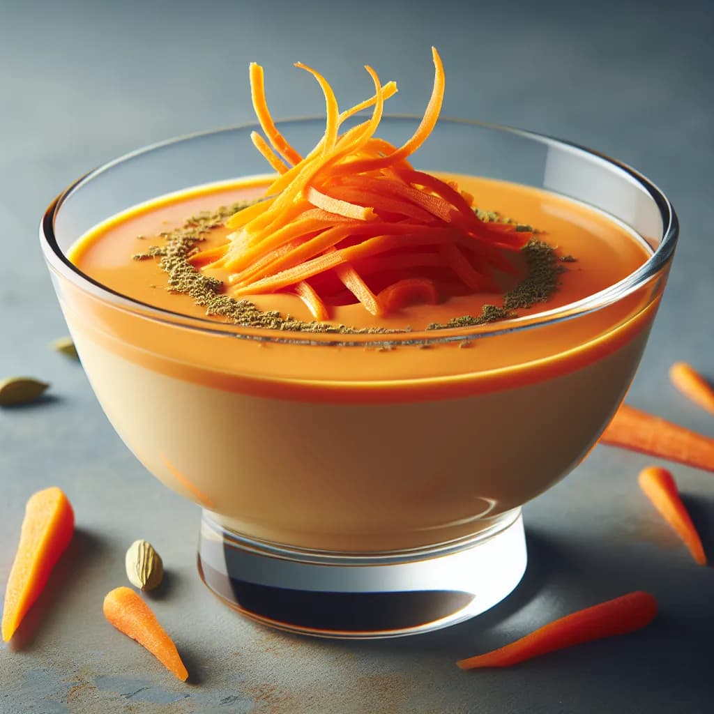 Carrot Cardamom Pudding