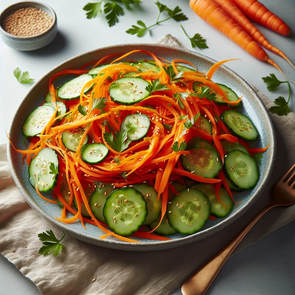 Carrot and Cucumber Salad