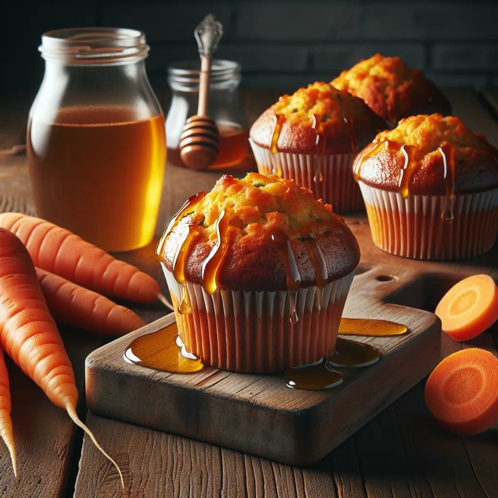 Carrot and Honey Muffins