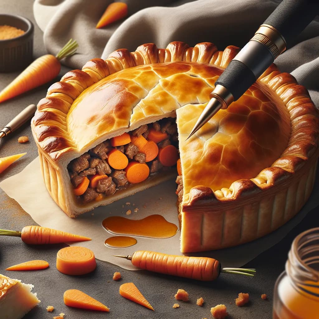 Carrot and Meat Pie