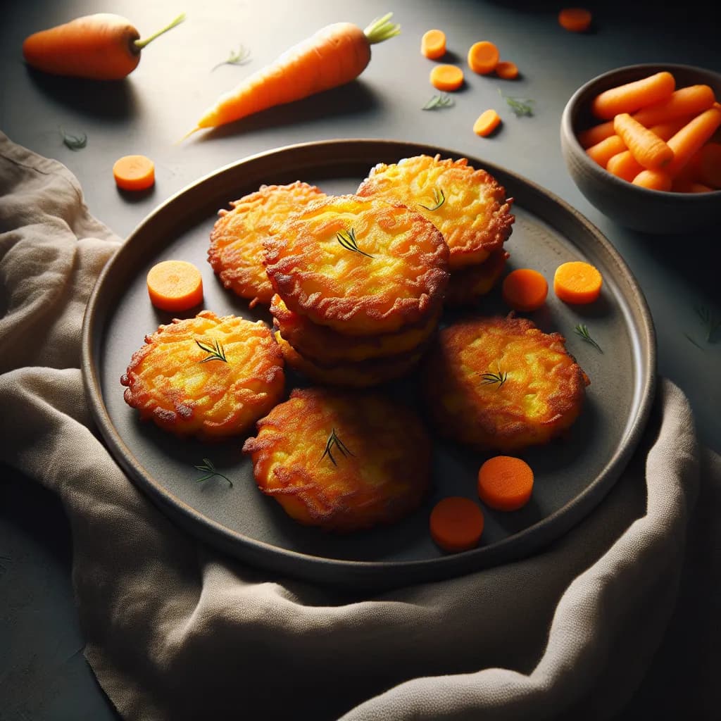 Carrot and Potato Fritters