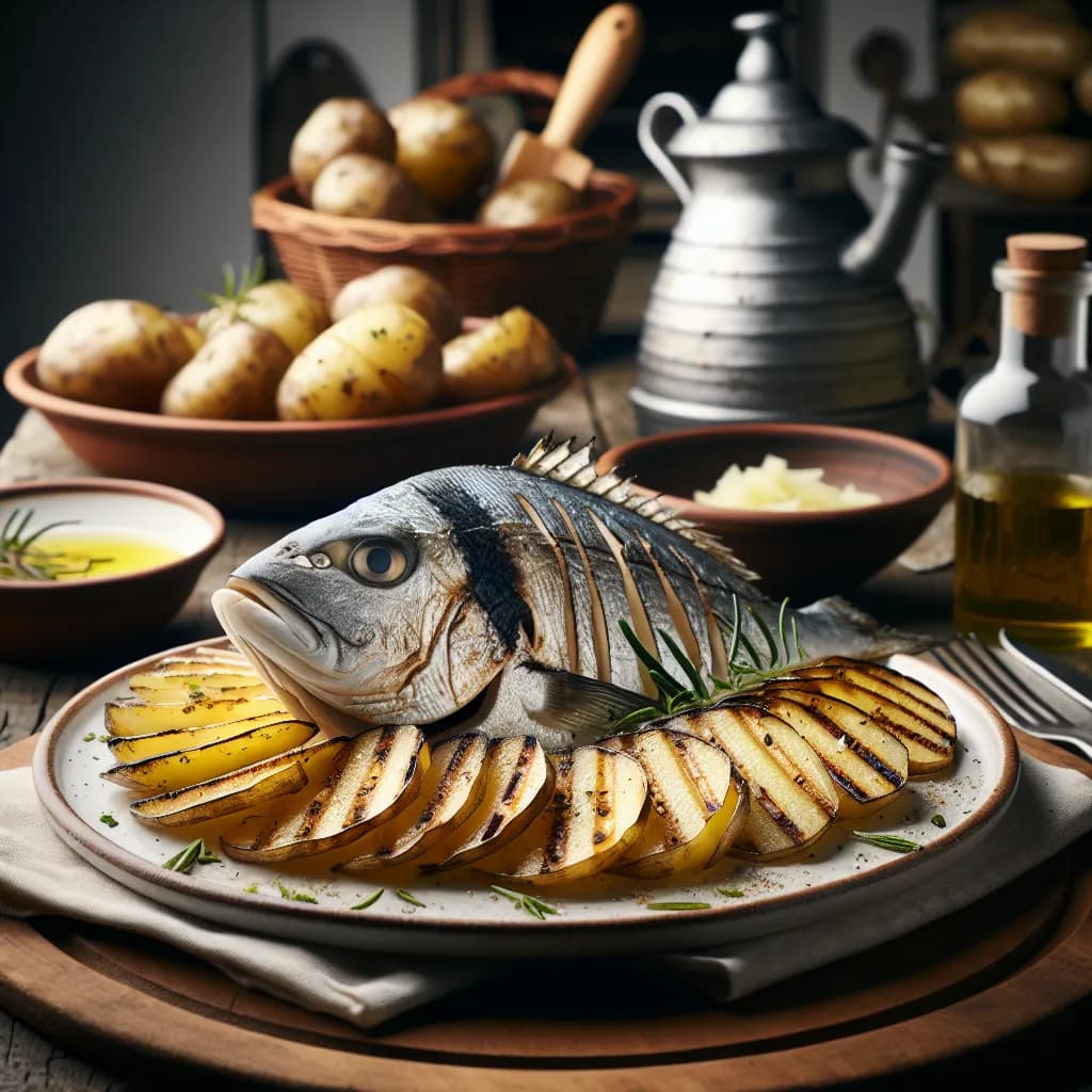 Cefalo con Patate