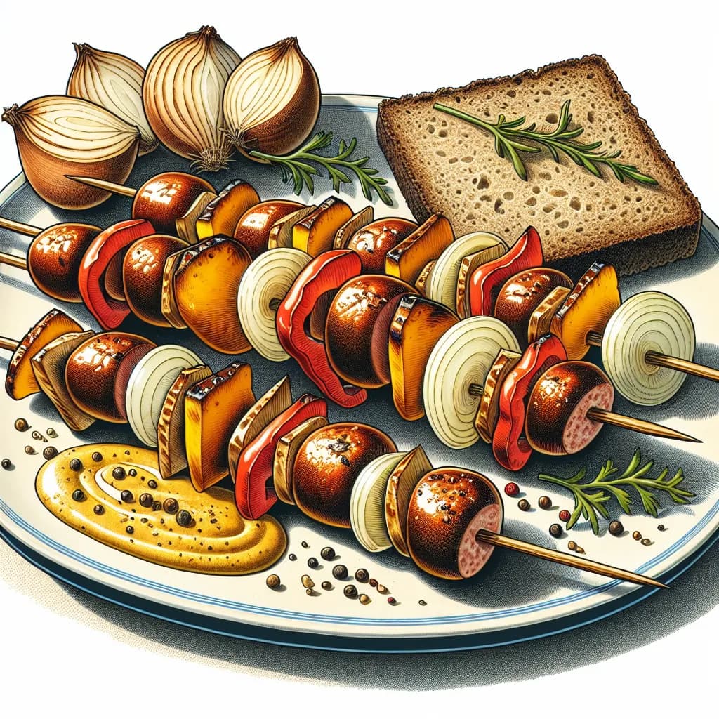 Cervelas-Grillspieße