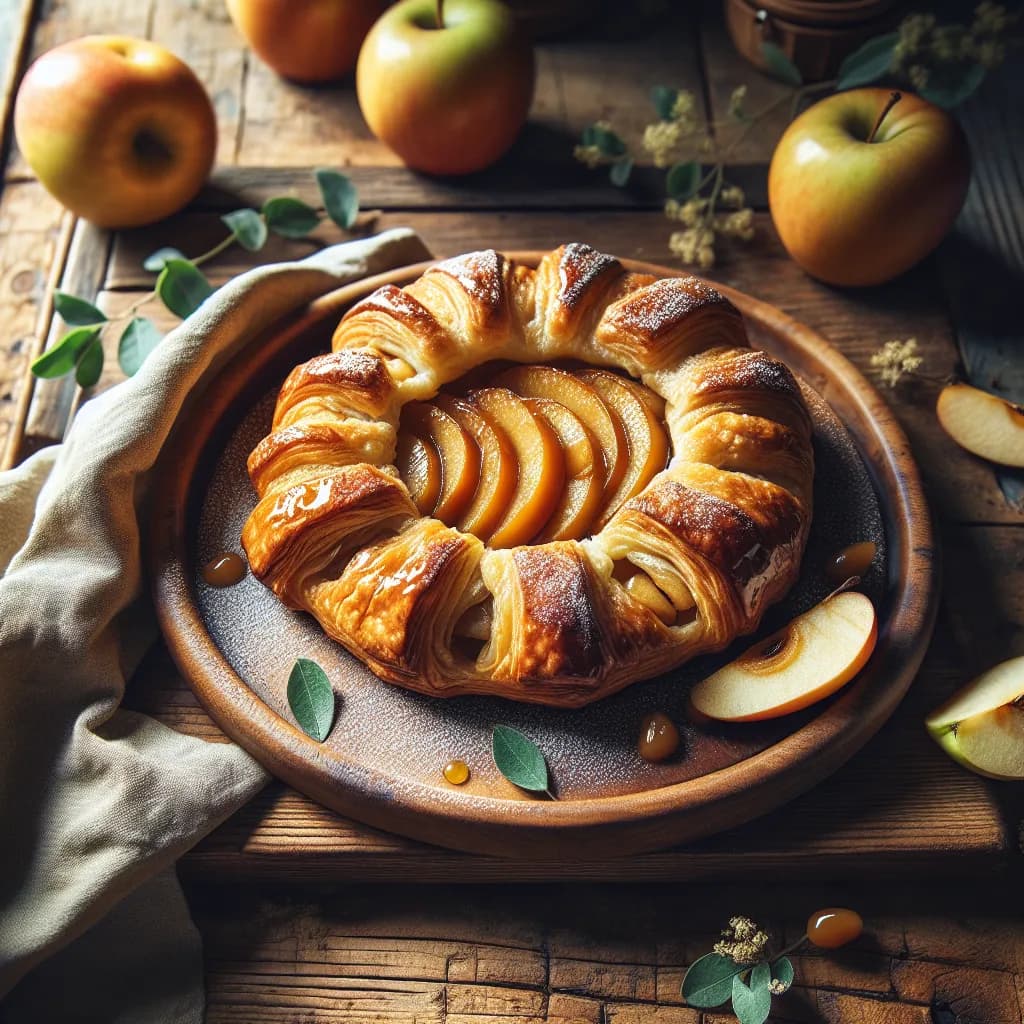 Chaussons aux Pommes et Caramel