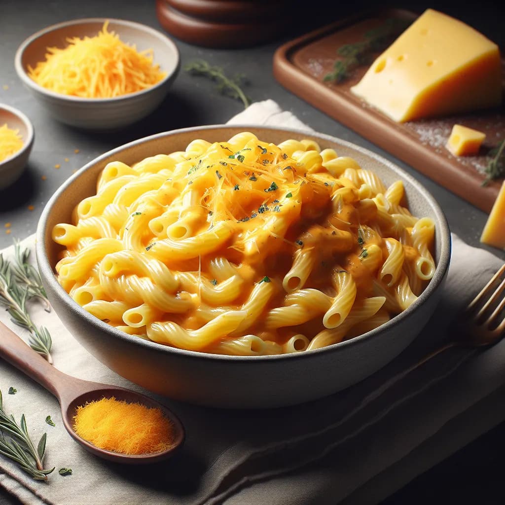 Cheddar Cheese Pasta