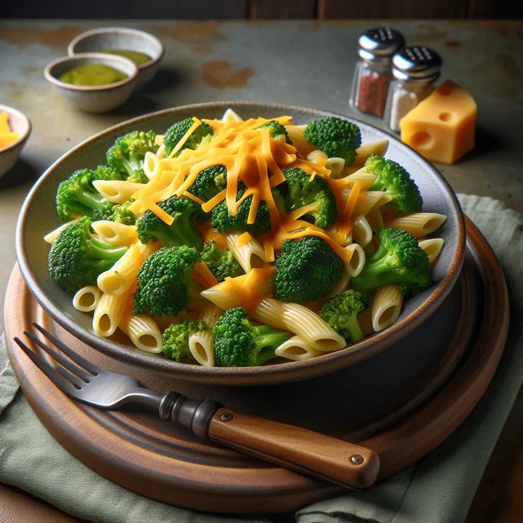Cheddar and Broccoli Pasta