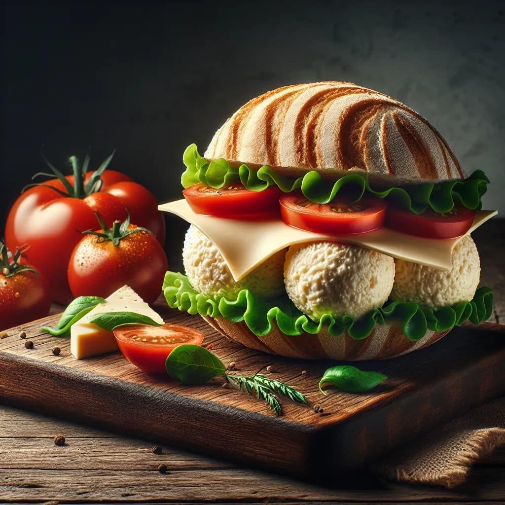 Cheese Ball Sandwich
