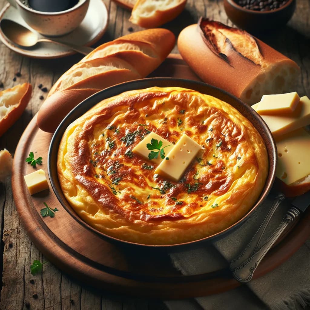 Cheese French Omelet