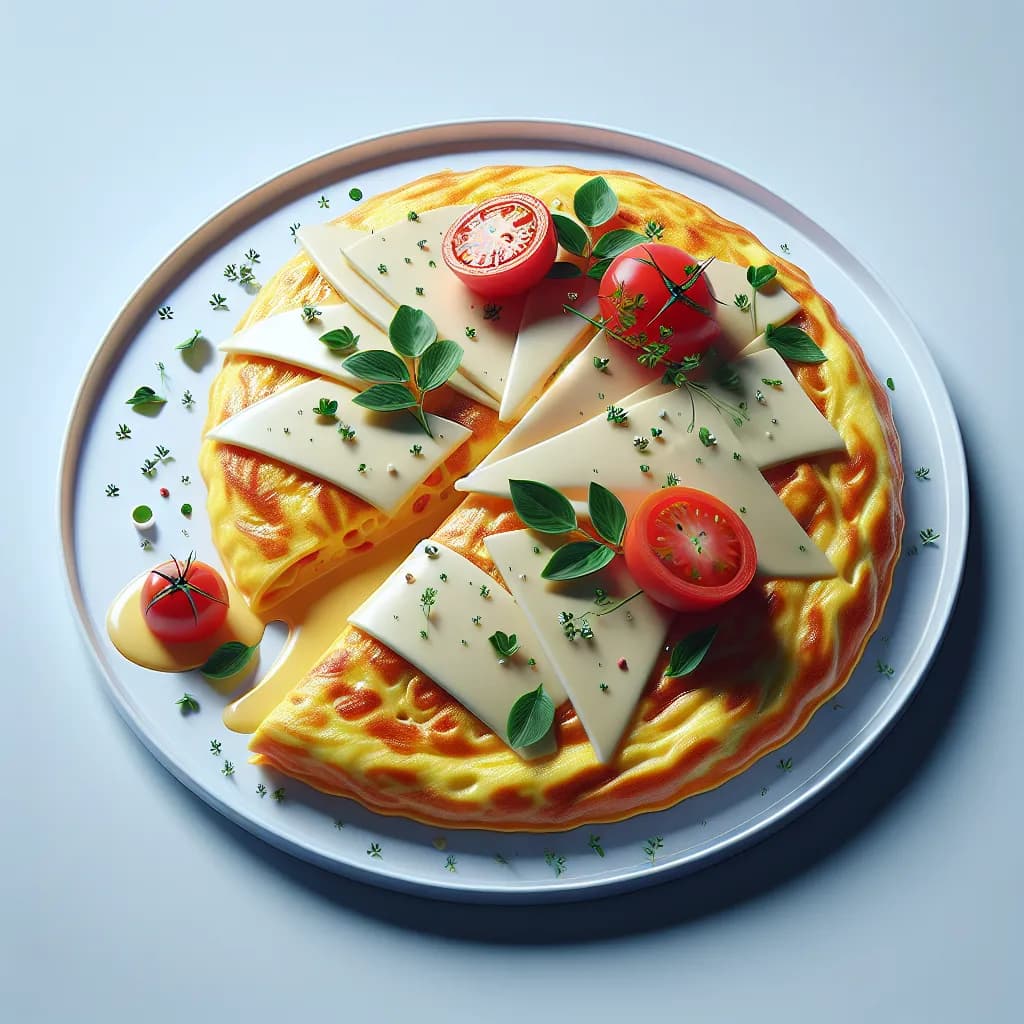 Cheese and Tomato Omelette